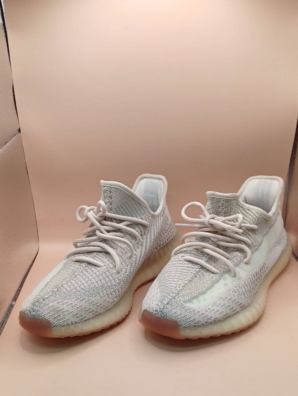 Pre-Owned Adidas Yeezy Boost 350 V2 Citrin Non-Reflective Sneaker-Men Size 9 US